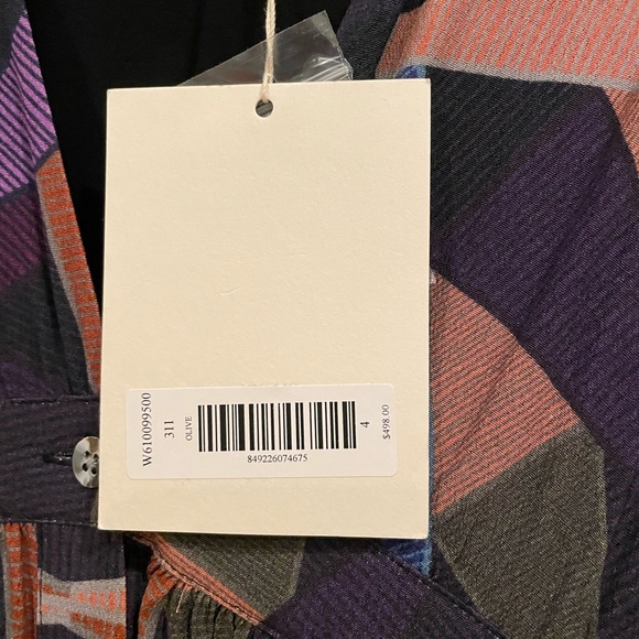 Mara Hoffman NWT Compass Long Sleeve Maxi Dress - Picture 2 of 4